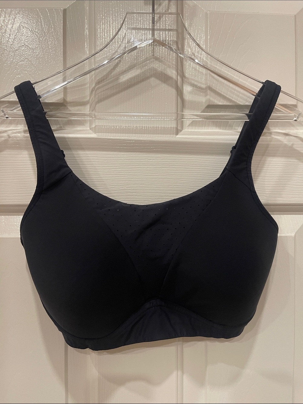 Lulu 🍋 Run Times High Support Bra Black 34DD